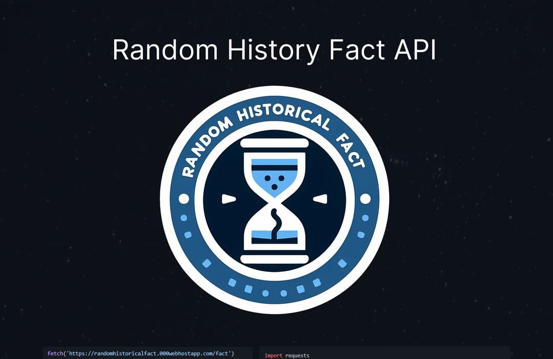 Random History Fact API